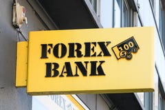 Forex Bank Logo On A Wall Editorial Stock Photo Image Of Emblem - 