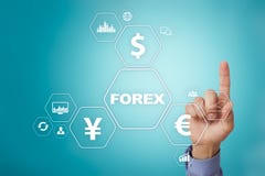 Forexhandel, online-investering Affärs-, internet- och teknologibegrepp royaltyfria bilder Forexhandel, online-investering Affärs-, internet- och teknologibegrepp royaltyfria bilder