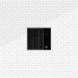 Forma veduta stanza calma fuori del concetto minimalista monocromatico dell'illustrazione della finestra la metà ha aperto la fin illustrazione di stock Forma veduta stanza calma fuori del concetto minimalista monocromatico dell'illustrazione della finestra la metà ha aperto la fin illustrazione di stock