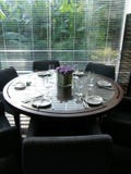 Formal elegant table setting Royalty Free Stock Photography Formal elegant table setting Royalty Free Stock Photography