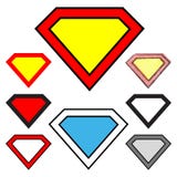 Forme dei diamanti royalty illustrazione gratis Forme dei diamanti royalty illustrazione gratis