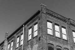 Former Automotive Warehouse Waiting to be Demolished - Urban Blight IV royalty free stock photo Former Automotive Warehouse Waiting to be Demolished - Urban Blight IV royalty free stock photo