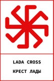 Forntida slavicsymbol stock illustrationer Forntida slavicsymbol stock illustrationer