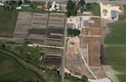Forraje de la plantación maderera y del ganado imagen de archivo libre de regalías Forraje de la plantación maderera y del ganado imagen de archivo libre de regalías