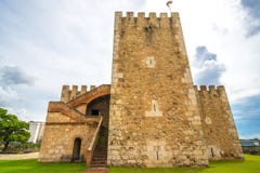 Fortaleza de Ozama en Santo Domingo, República Dominicana imágenes de archivo libres de regalías Fortaleza de Ozama en Santo Domingo, República Dominicana imágenes de archivo libres de regalías