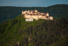 Fortaleza de Rasnov fotografía de archivo Fortaleza de Rasnov fotografía de archivo