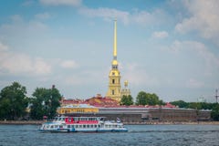 Forteresse de Peter et de Paul dans le St Petersbourg, Russie image stock Forteresse de Peter et de Paul dans le St Petersbourg, Russie image stock