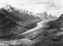 Foto för tappninganloguefilm av den Zanskar glaciären Royaltyfria Bilder Foto för tappninganloguefilm av den Zanskar glaciären Royaltyfria Bilder