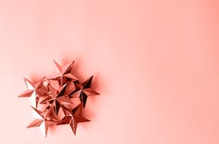Foto nel colore del corallo vivente di anno 2019 Colore alla moda immagine stock Foto nel colore del corallo vivente di anno 2019 Colore alla moda immagine stock