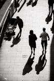 Fotografia interessante da luz e da sombra da vida quotidiana na rua de Hong Kong fotos de stock Fotografia interessante da luz e da sombra da vida quotidiana na rua de Hong Kong fotos de stock