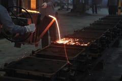 Foundry or casting stock image Foundry or casting stock image