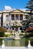 Fountain In Garden Of Dolma Bahche Palace, Turkey Royalty Free Stock Photos