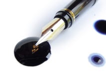 Fountain Pen and Ink Spots
