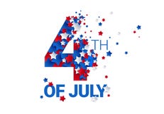 Fourth of July background - American Independence Day vector ill vector illustration Fourth of July background - American Independence Day vector ill vector illustration