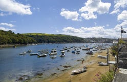 fowey arkivbild fowey arkivbild
