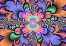 Fractal stock illustratie Fractal stock illustratie
