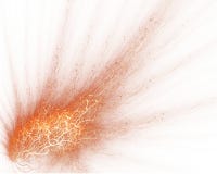 Fractal Resembling Explosion Royalty Free Stock Image