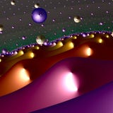 Fractalkonstverk stock illustrationer Fractalkonstverk stock illustrationer