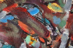 Fragment paintings in the style of ethnic avant-garde royalty free illustration Fragment paintings in the style of ethnic avant-garde royalty free illustration