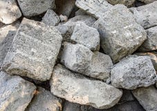 Fragments of foam blocks stock photography Fragments of foam blocks stock photography