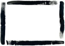 Frame da escova Imagem de Stock Royalty Free Frame da escova Imagem de Stock Royalty Free
