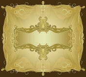 Frame ornamentado II ilustração royalty free Frame ornamentado II ilustração royalty free