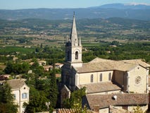 in Francia nella chiesa della città Immagine Stock in Francia nella chiesa della città Immagine Stock