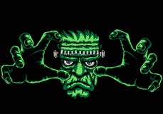 Frankenstein stock abbildung Frankenstein stock abbildung