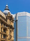 Frankfurt am Main Germany-old and new- contrast buildings Stock Photos Frankfurt am Main Germany-old and new- contrast buildings Stock Photos