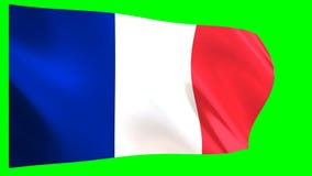 Frankreich fahnenschwenkend Frankreich fahnenschwenkend