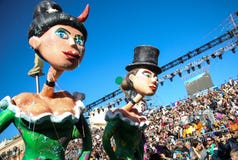 Fransk karneval av Nice arkivfoto Fransk karneval av Nice arkivfoto