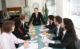 Frauen-Chef - weibliche Executivführung stockbild Frauen-Chef - weibliche Executivführung stockbild