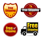 Free Shipping Royalty Free Stock Images