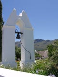 Church Bell, Dutch Reform Church, Franschhoek, South Africa royalty free stock photos Church Bell, Dutch Reform Church, Franschhoek, South Africa royalty free stock photos