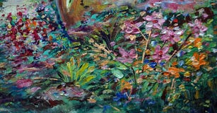 Art painting Oil color   Flower , vegetation , natural beauty , wildflower	