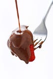 Fresa y chocolate naturales frescos con leche imagenes de archivo Fresa y chocolate naturales frescos con leche imagenes de archivo