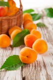 Fresh Apricots Royalty Free Stock Photos