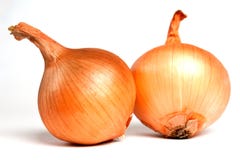 Fresh Bulbs Of Onion Royalty Free Stock Photos