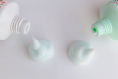 Fresh Cosmetic Creams Stock Photography Fresh Cosmetic Creams Stock Photography