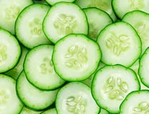 Fresh cucumber slices. For background Fresh cucumber slices. For background