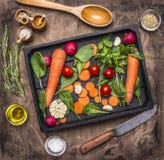 Fresh delicious ingredients for healthy cooking or salad making on rustic background, top view Diet or vegetarian food concept royalty free stock images Fresh delicious ingredients for healthy cooking or salad making on rustic background, top view Diet or vegetarian food concept royalty free stock images
