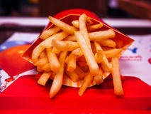 Fresh fried french fries stock images Fresh fried french fries stock images