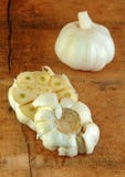 Fresh Garlic Royalty Free Stock Photography