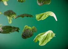 Fresh Green Vegetables Stock Photos