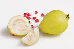 Fresh Guava Fruit Guava slices royalty free stock photo Fresh Guava Fruit Guava slices royalty free stock photo