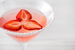 Fresh home made strawberry margarita cocktails Royalty Free Stock Image Fresh home made strawberry margarita cocktails Royalty Free Stock Image