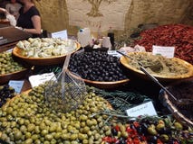 Olive market food france stock photos Olive market food france stock photos