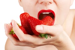 Fresh Strawberries Royalty Free Stock Image