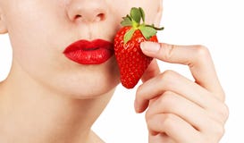 Fresh Strawberries Stock Photography