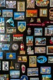 Fridgemagnets-Reiseandenken stockbild Fridgemagnets-Reiseandenken stockbild